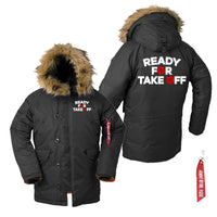 Thumbnail for Ready For Takeoff Designed Parka Bomber Jackets