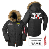 Thumbnail for Ready For Takeoff Designed Parka Bomber Jackets