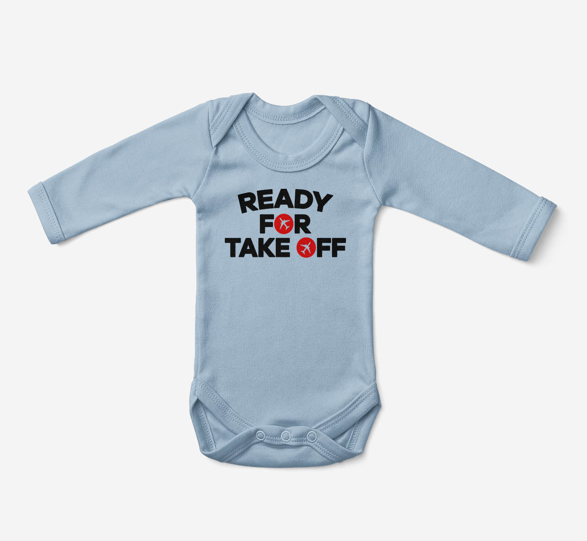 Ready For Takeoff Designed Baby Bodysuits