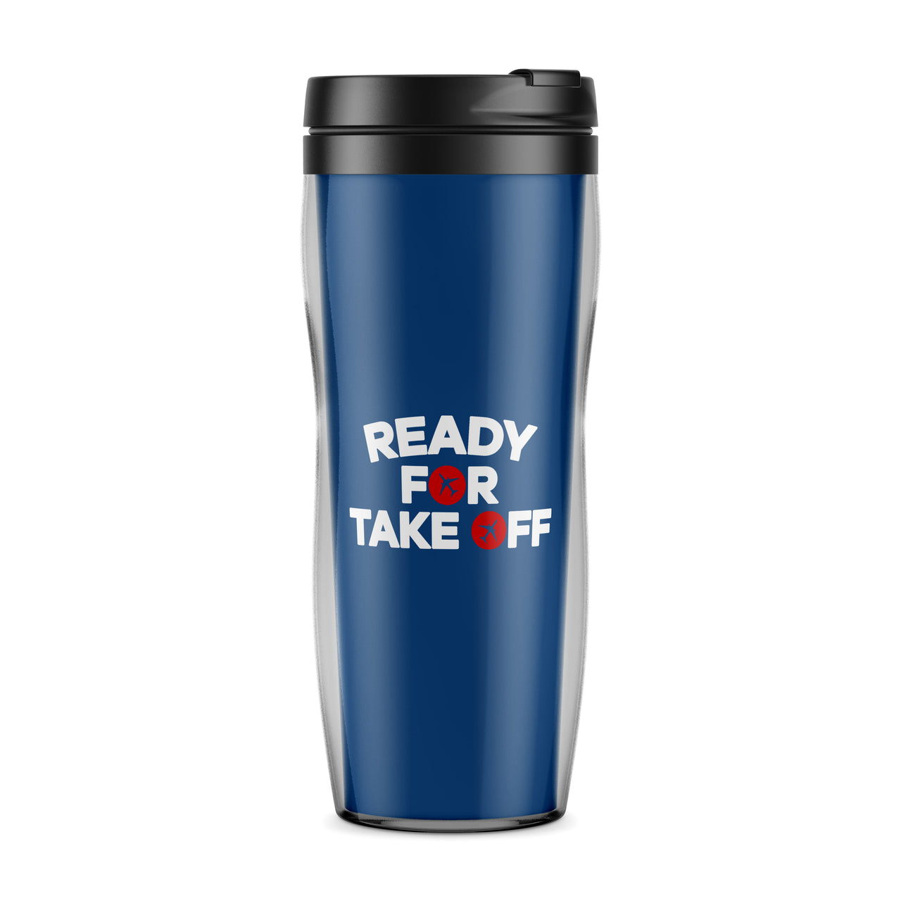 Ready For Takeoff Designed Travel Mugs