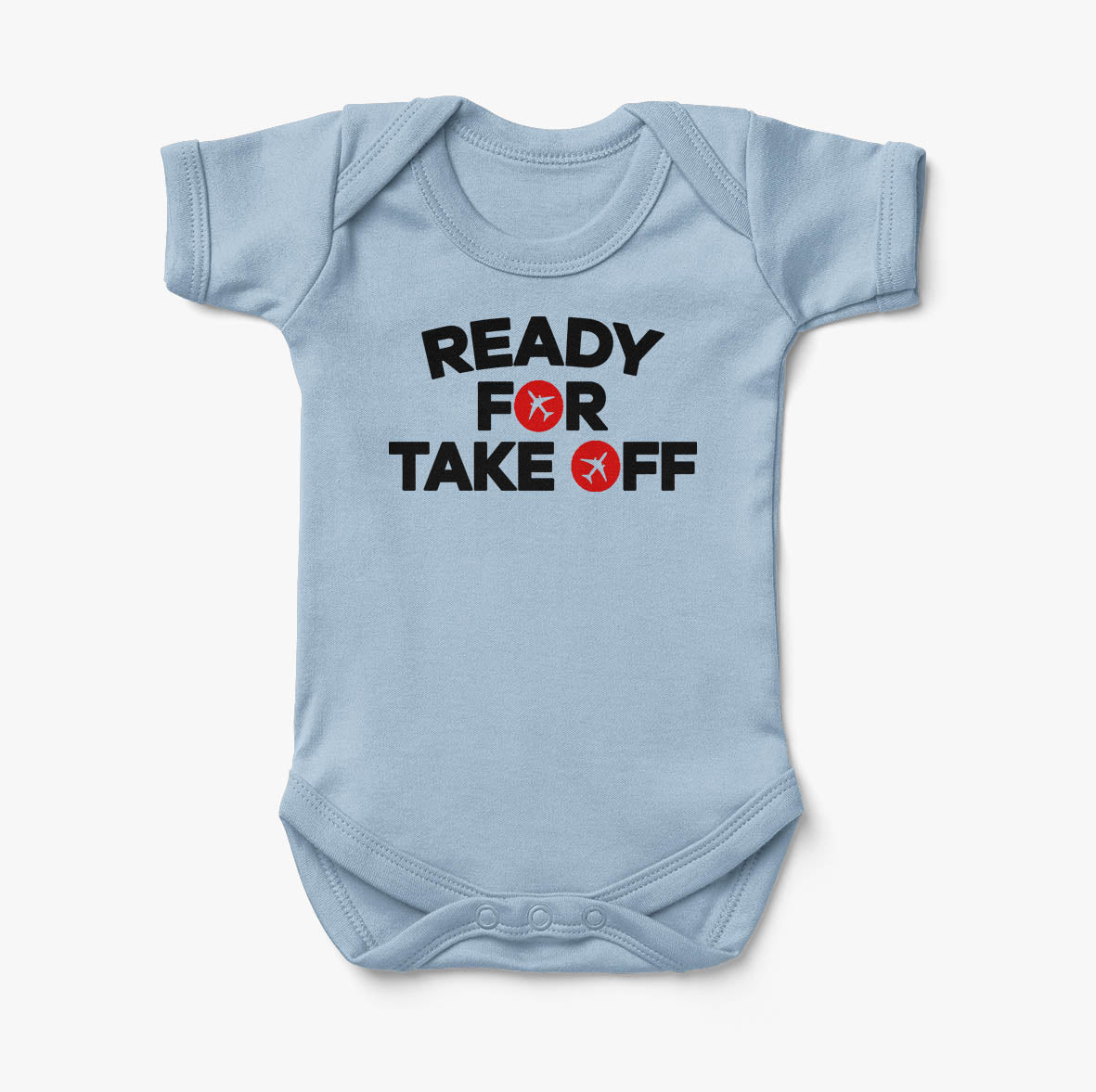 Ready For Takeoff Designed Baby Bodysuits
