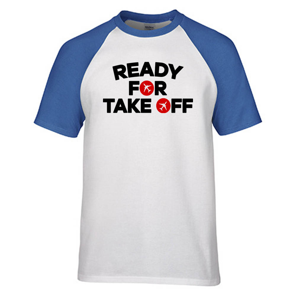 Ready For Takeoff Designed Raglan T-Shirts