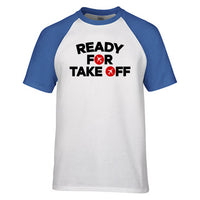 Thumbnail for Ready For Takeoff Designed Raglan T-Shirts