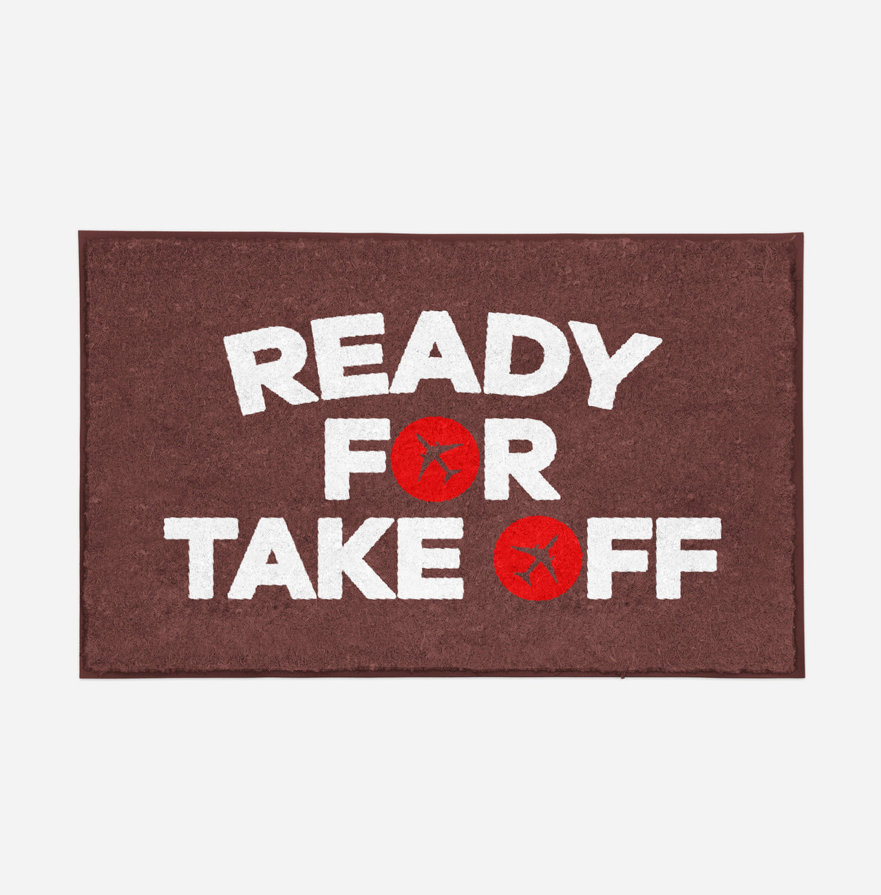 Ready For Takeoff Designed Door Mats