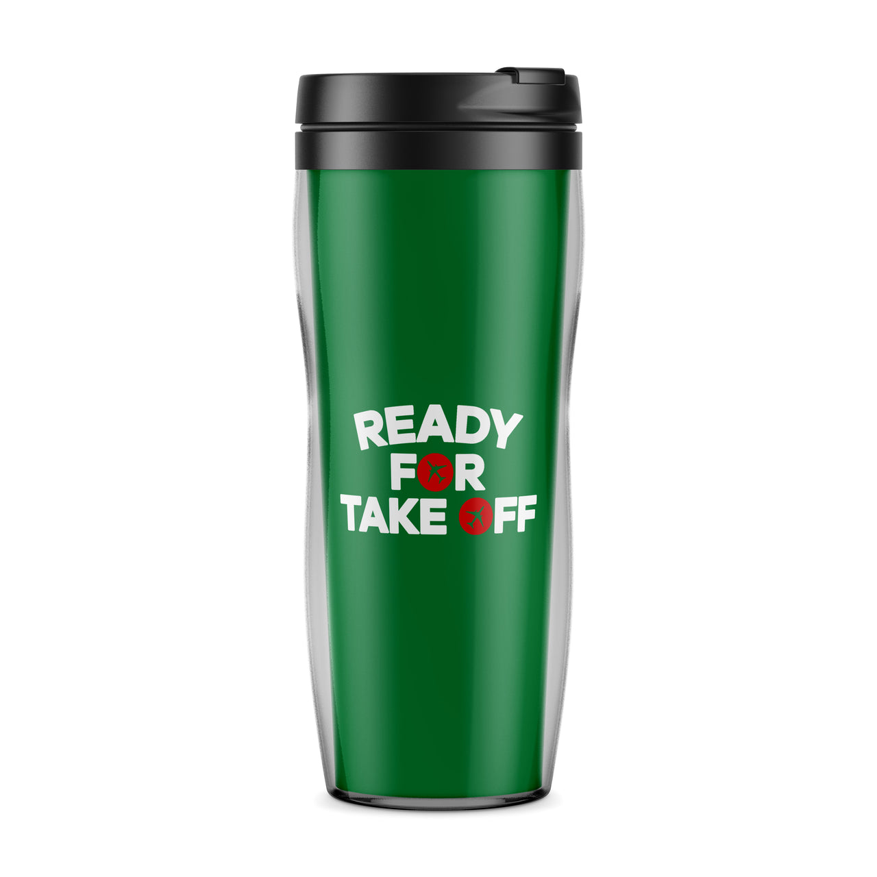 Ready For Takeoff Designed Travel Mugs