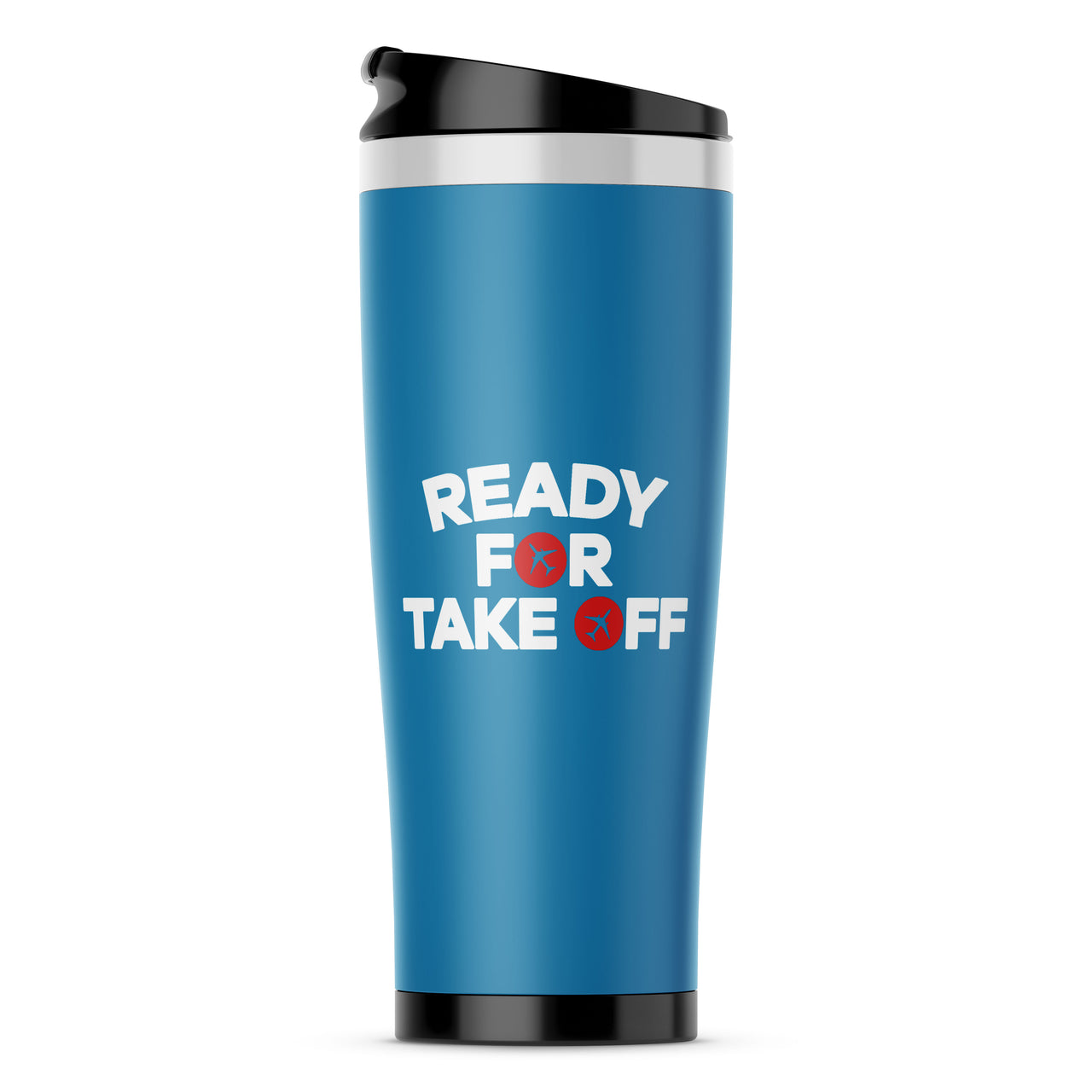 Ready For Takeoff Designed Travel Mugs