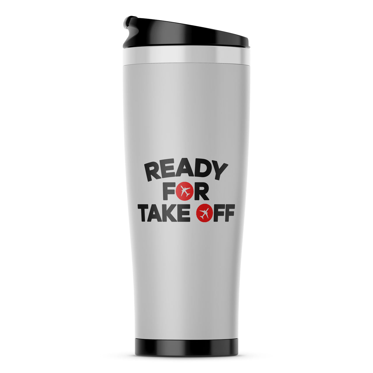 Ready For Takeoff Designed Travel Mugs