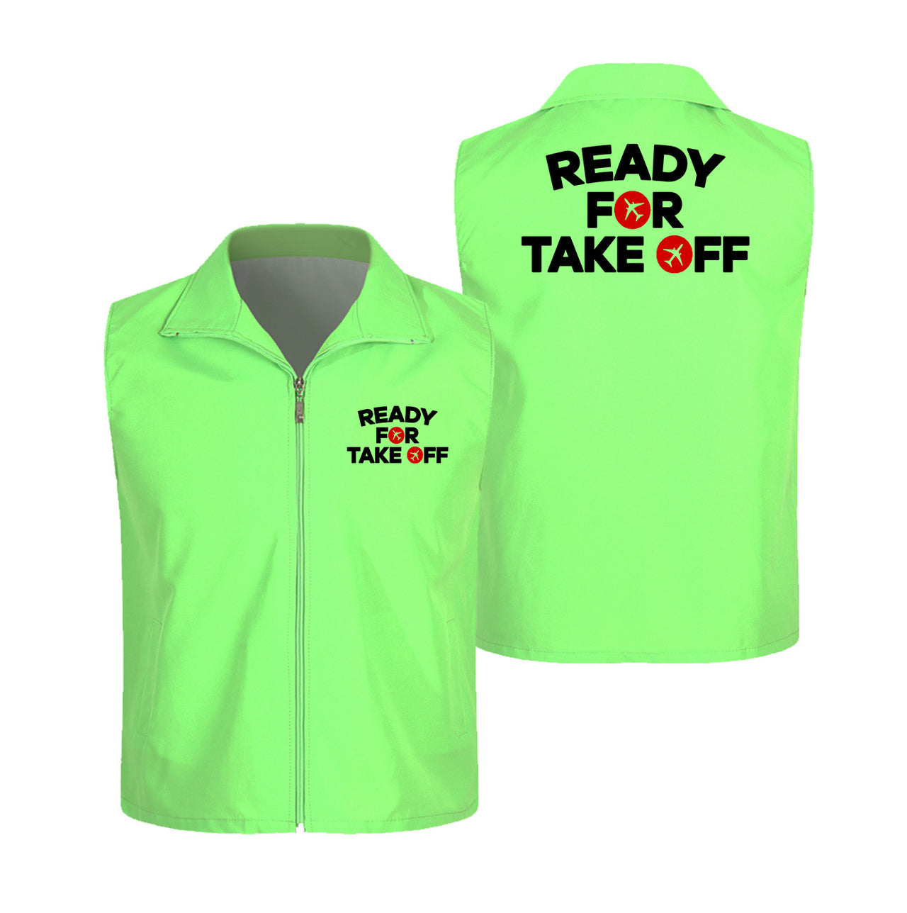 Ready For Takeoff Designed Thin Style Vests