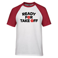 Thumbnail for Ready For Takeoff Designed Raglan T-Shirts