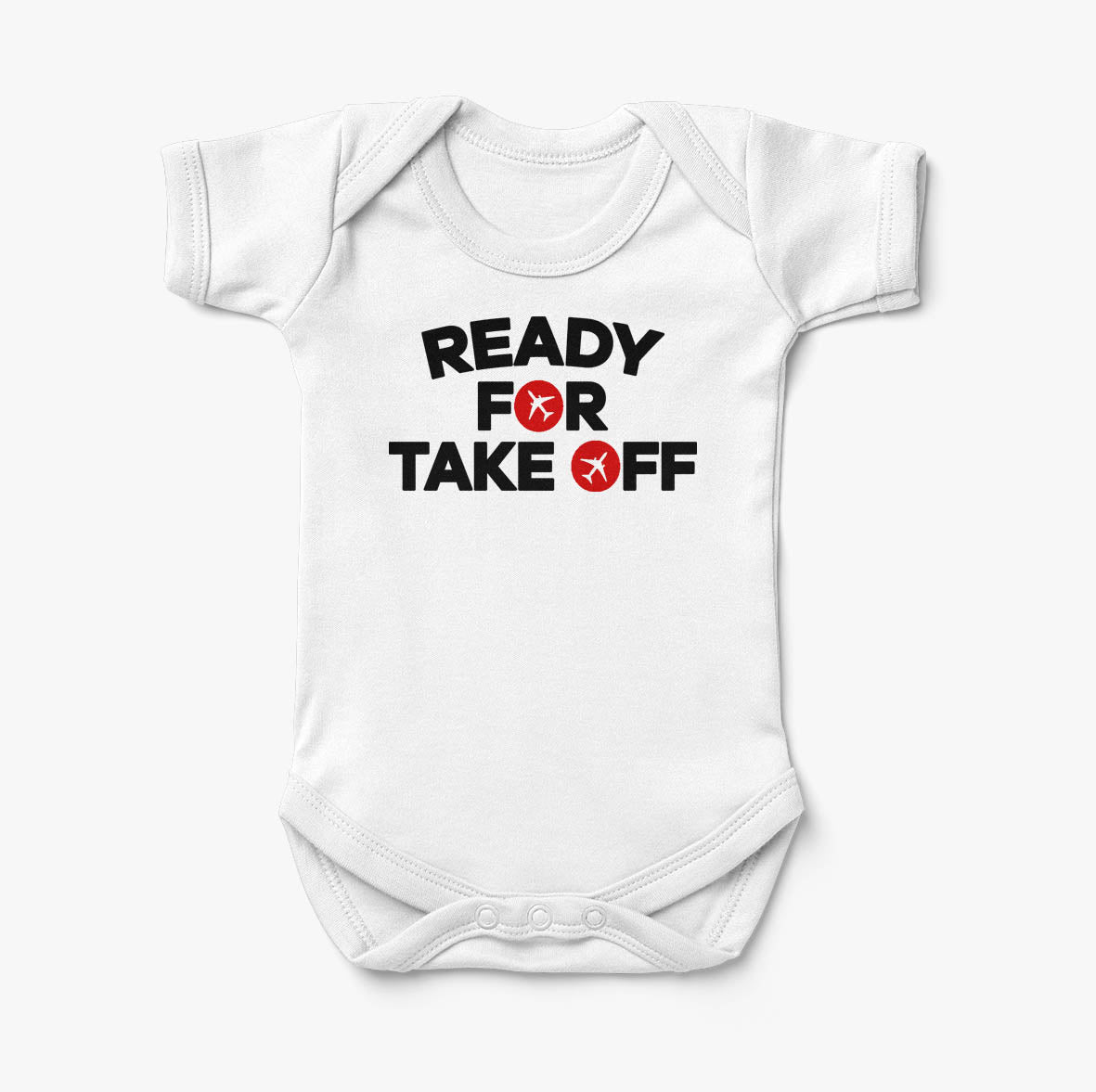 Ready For Takeoff Designed Baby Bodysuits