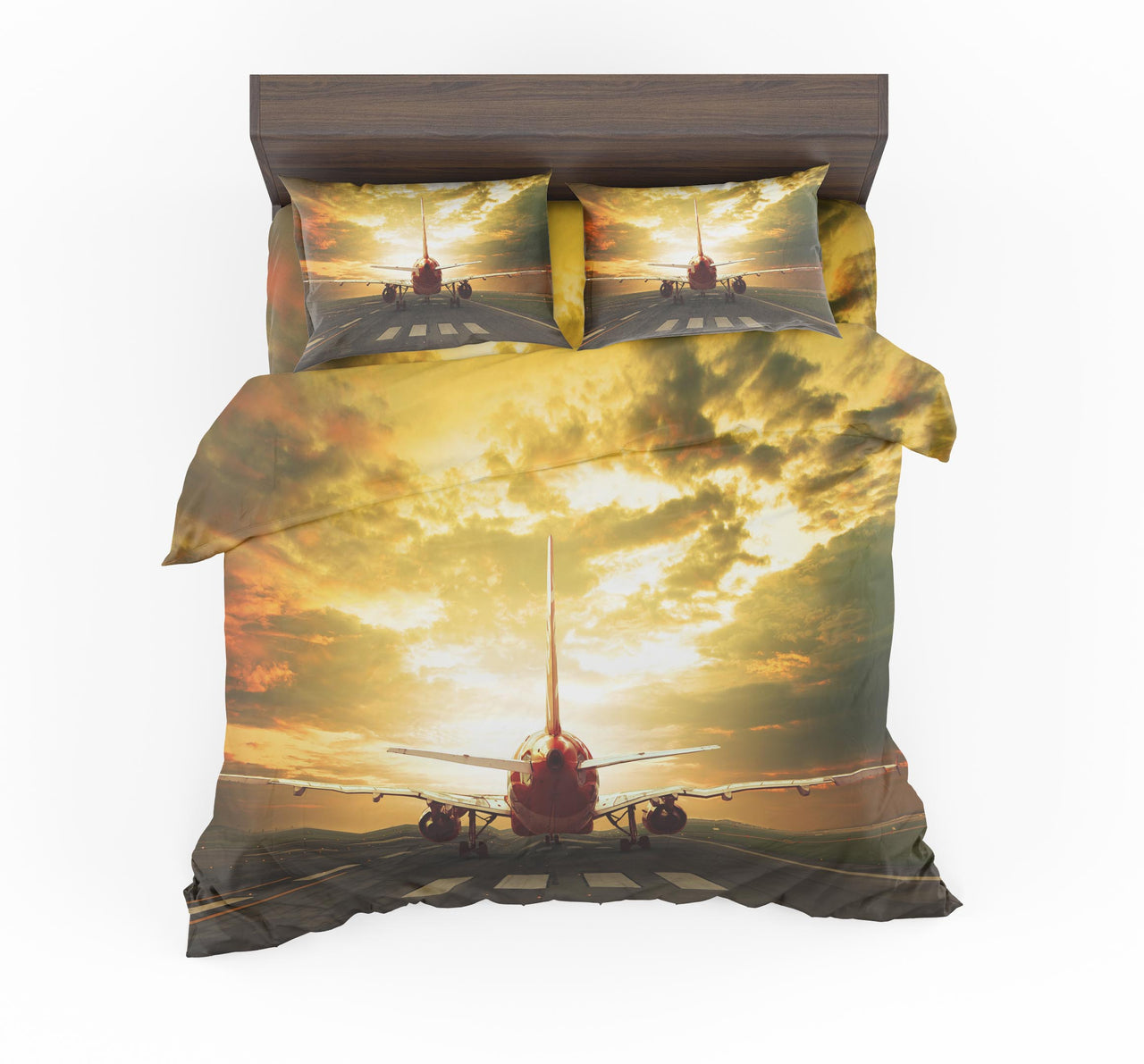 Ready for Departure Passanger Jet Designed Bedding Sets