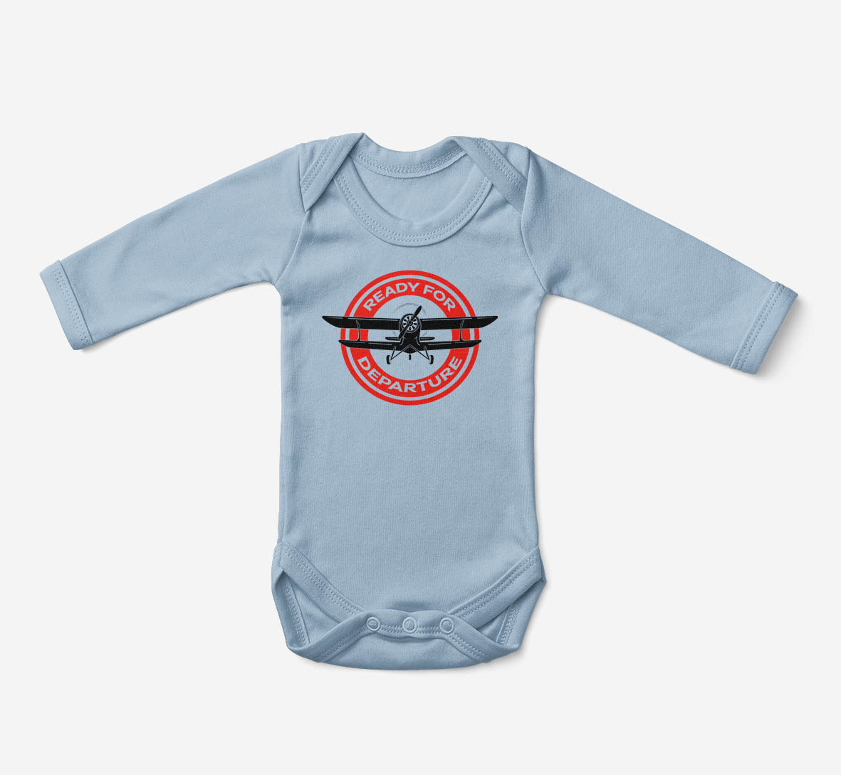 Ready for Departure Designed Baby Bodysuits