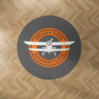 Thumbnail for Ready for Departure Designed Carpet & Floor Mats (Round)