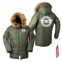 Thumbnail for Ready for Departure Designed Parka Bomber Jackets