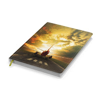 Thumbnail for Ready for Departure Passenger Jet Designed Notebooks