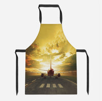 Thumbnail for Ready for Departure Passanger Jet Designed Kitchen Aprons