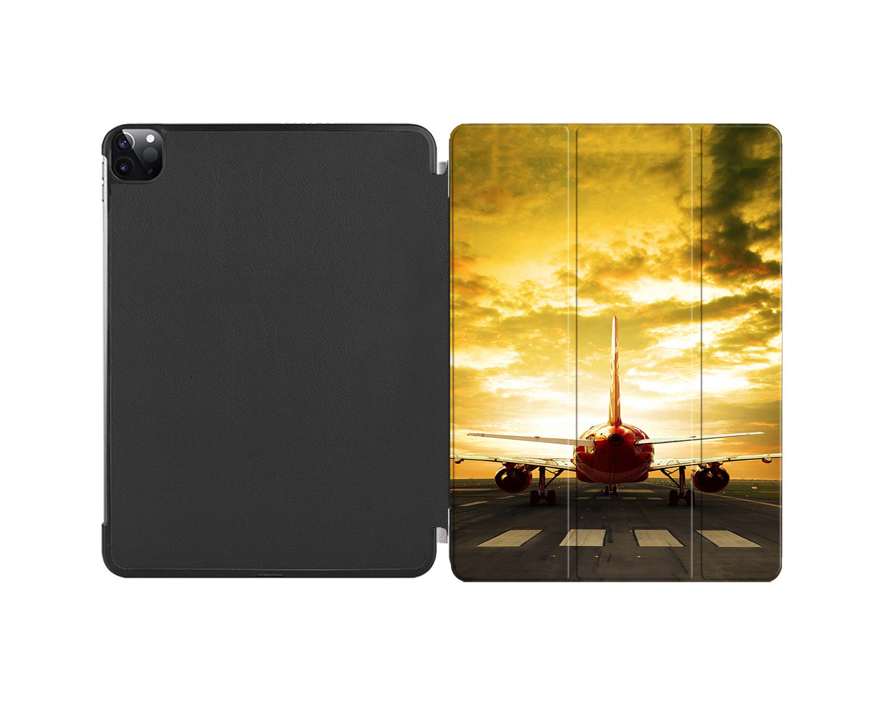 Ready for Departure Passanger Jet Designed iPad Cases
