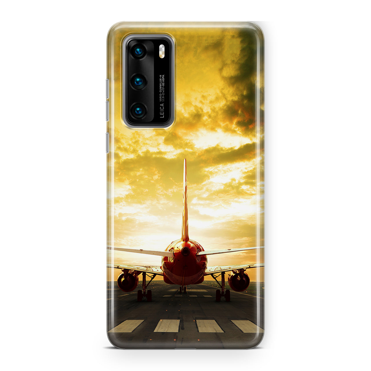 Ready for Departure Passanger Jet Designed Huawei Cases