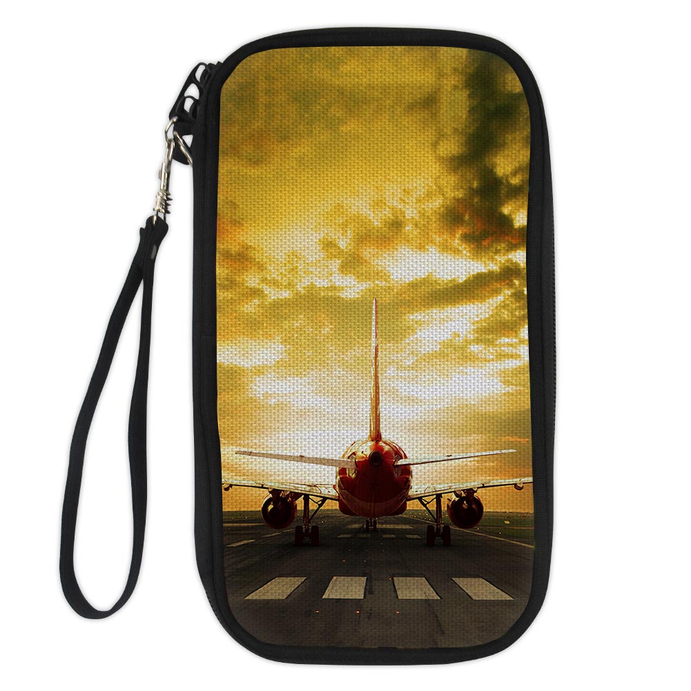Ready for Departure Passanger Jet Designed Travel Cases & Wallets