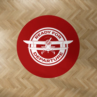 Thumbnail for Ready for Departure Designed Carpet & Floor Mats (Round)