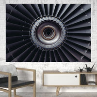 Thumbnail for Real Jet Engine Printed Canvas Posters (1 Piece) Aviation Shop 