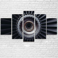Thumbnail for Real Jet Engine Printed Multiple Canvas Poster Aviation Shop 