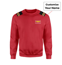 Thumbnail for Custom & Name with EPAULETTES (Badge 1) Designed 3D Sweatshirts