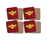 Thumbnail for Born To Fly & Badge Designed Coasters