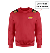Thumbnail for Custom & Name with EPAULETTES (Badge 1) Designed 3D Sweatshirts