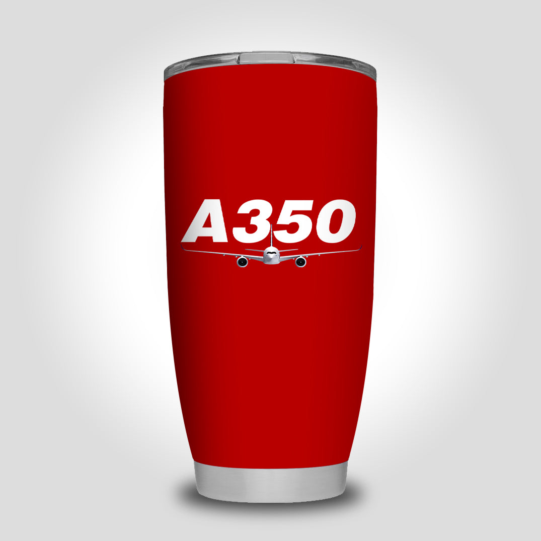 Super Airbus A350 Designed Tumbler Travel Mugs