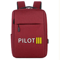 Thumbnail for Pilot & Stripes (3 Lines) Designed Super Travel Bags