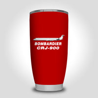 Thumbnail for Bombardier CRJ-900 Designed Tumbler Travel Mugs