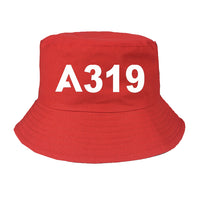 Thumbnail for A319 Flat Text Designed Summer & Stylish Hats