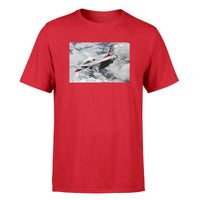 Thumbnail for US Air Force Show Fighting Falcon F16 Designed T-Shirts