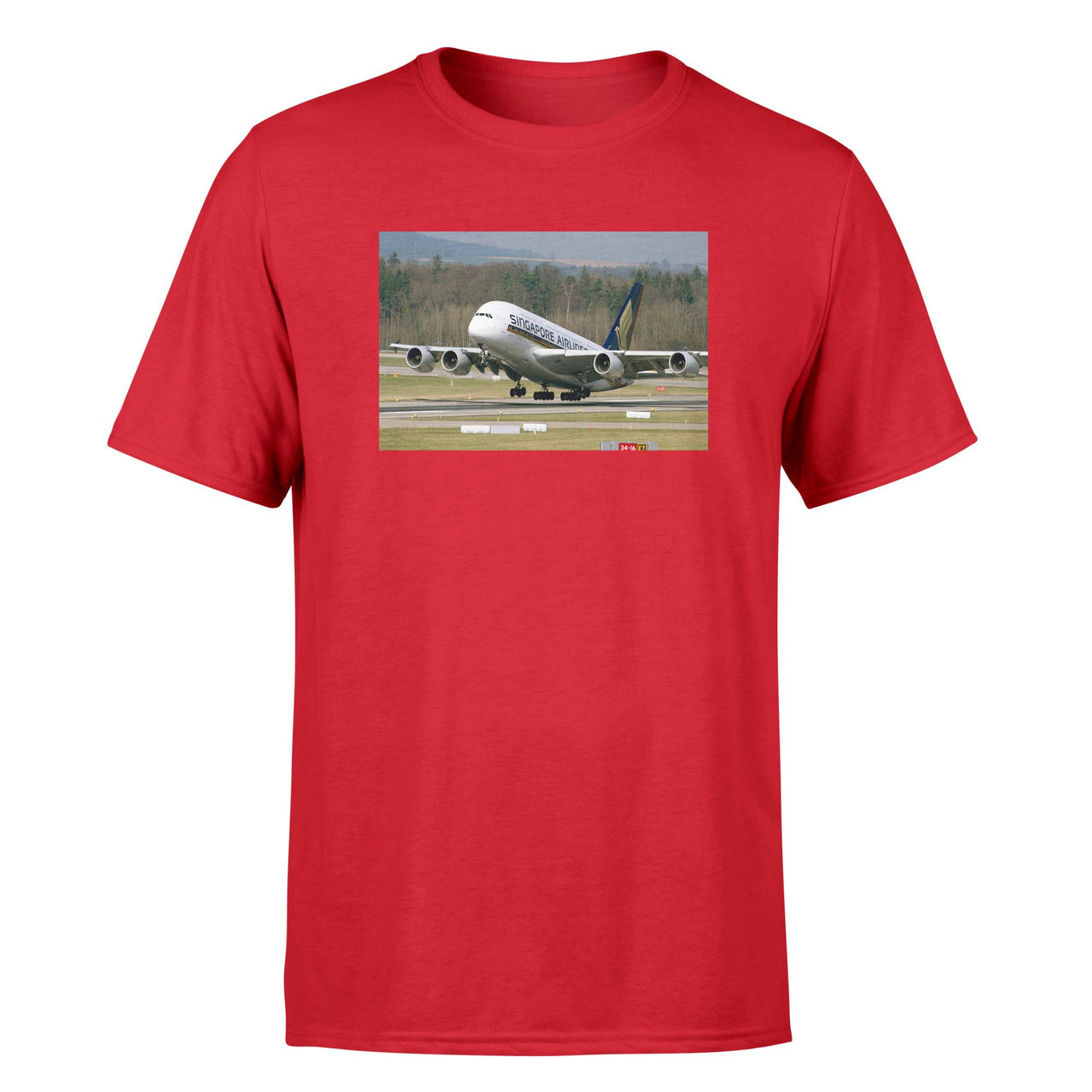 Departing Singapore Airlines A380 Designed T-Shirts