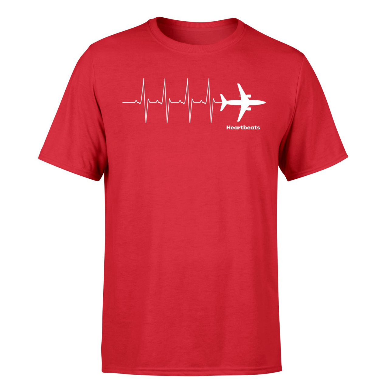 Aviation Heartbeats Designed T-Shirts