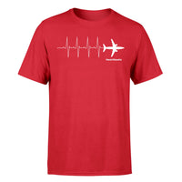 Thumbnail for Aviation Heartbeats Designed T-Shirts