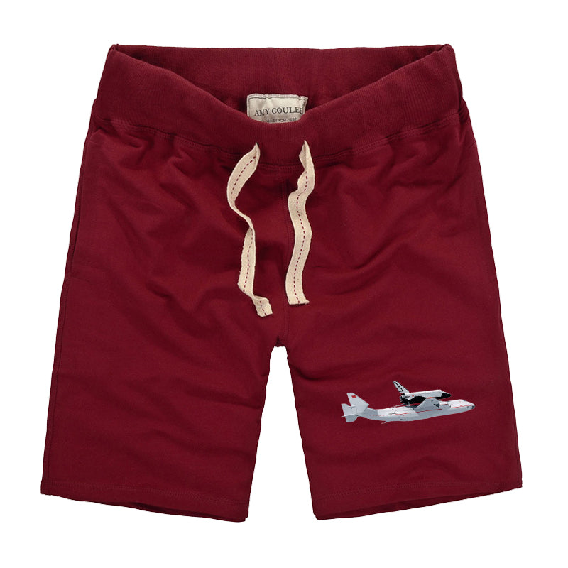 Antonov 225 and Burane Designed Cotton Shorts