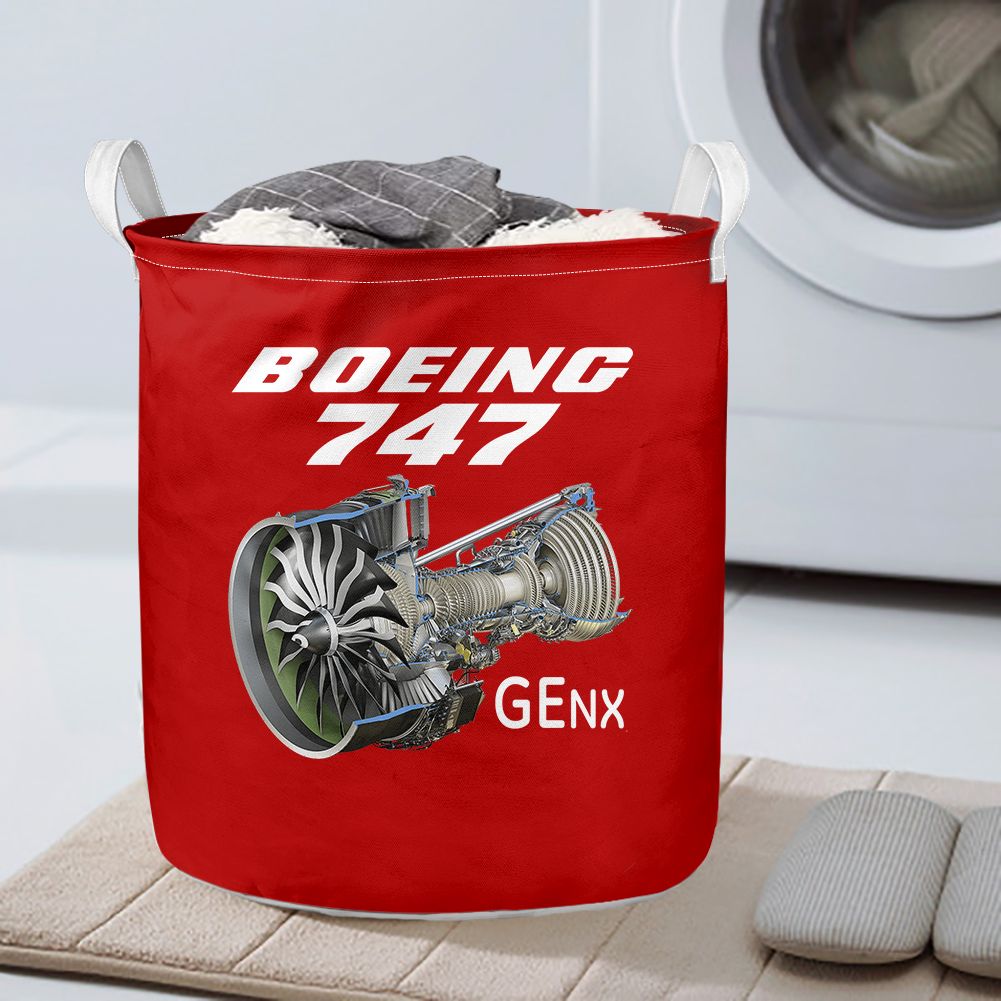 Boeing 747 & GENX Engine Designed Laundry Baskets