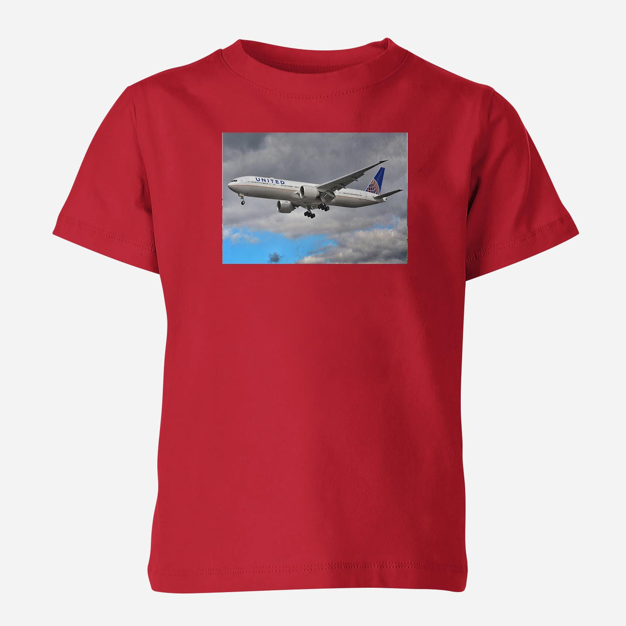 United Airways Boeing 777 Designed Children T-Shirts