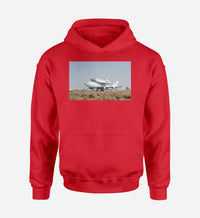 Thumbnail for Boeing 747 Carrying Nasa's Space Shuttle Designed Hoodies