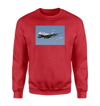 Thumbnail for Landing British Airways A380 Designed Sweatshirts