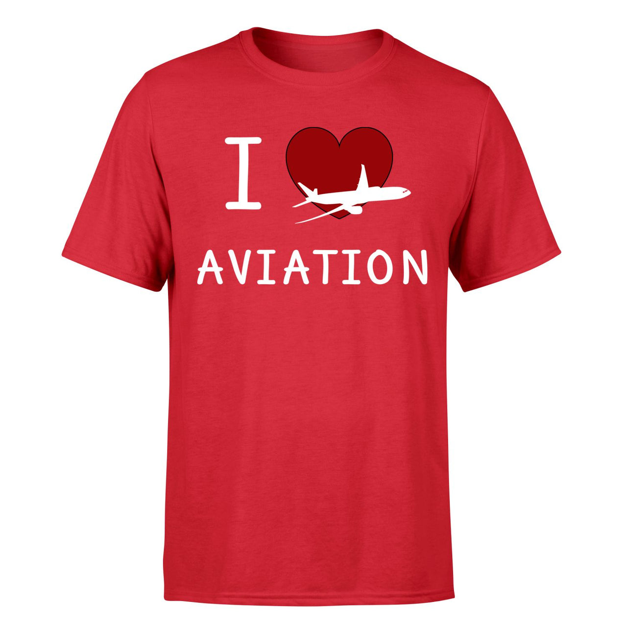 I Love Aviation Designed T-Shirts