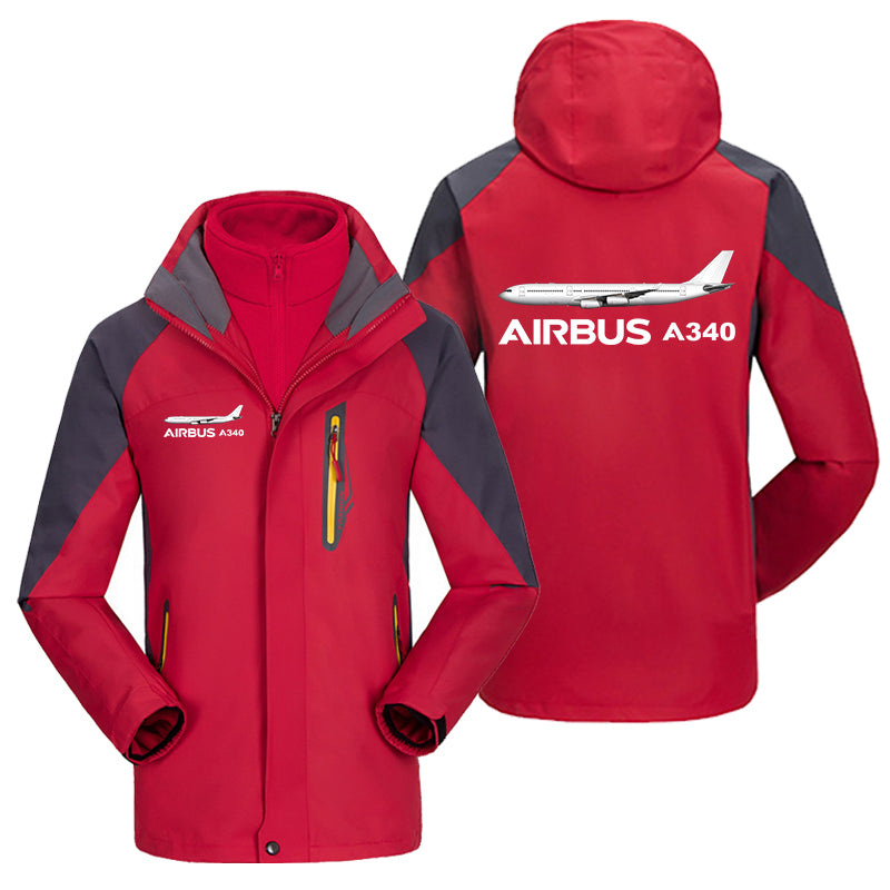 The Airbus A340 Designed Thick Skiing Jackets