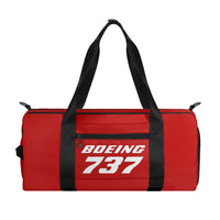 Thumbnail for Boeing 737 & Text Designed Sports Bag