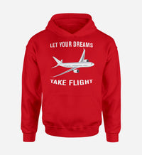 Thumbnail for Let Your Dreams Take Flight Designed Hoodies