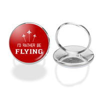 Thumbnail for I'D Rather Be Flying Designed Rings