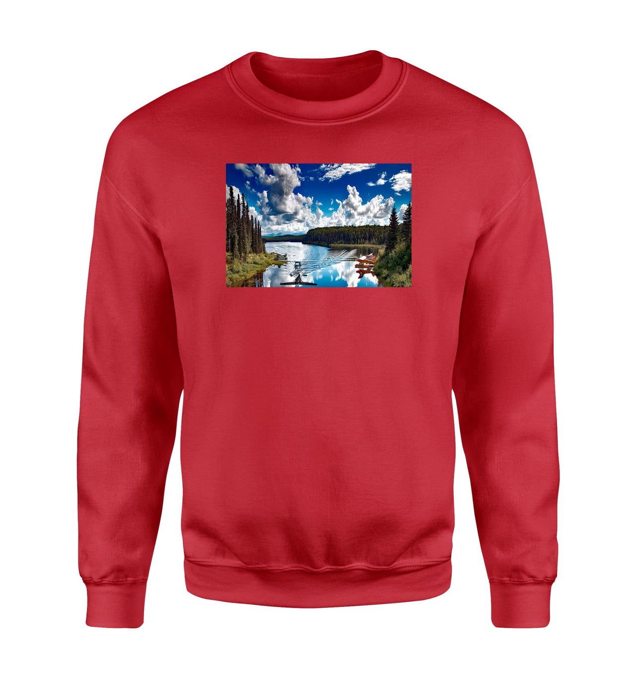 Amazing Scenary & Sea Planes Designed Sweatshirts