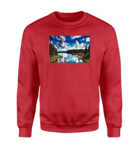 Thumbnail for Amazing Scenary & Sea Planes Designed Sweatshirts