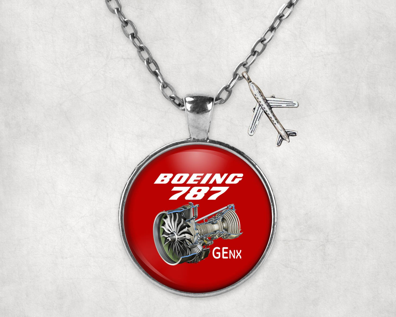Boeing 787 & GENX Engine Designed Necklaces